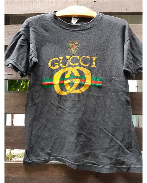 vintage bootleg gucci tee